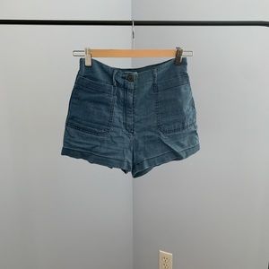 ARITZIA/WILFRED FREE - HIGH WAISTED SHORTS